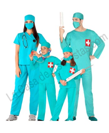DISFRAZ GRUPO CIRUJANOS