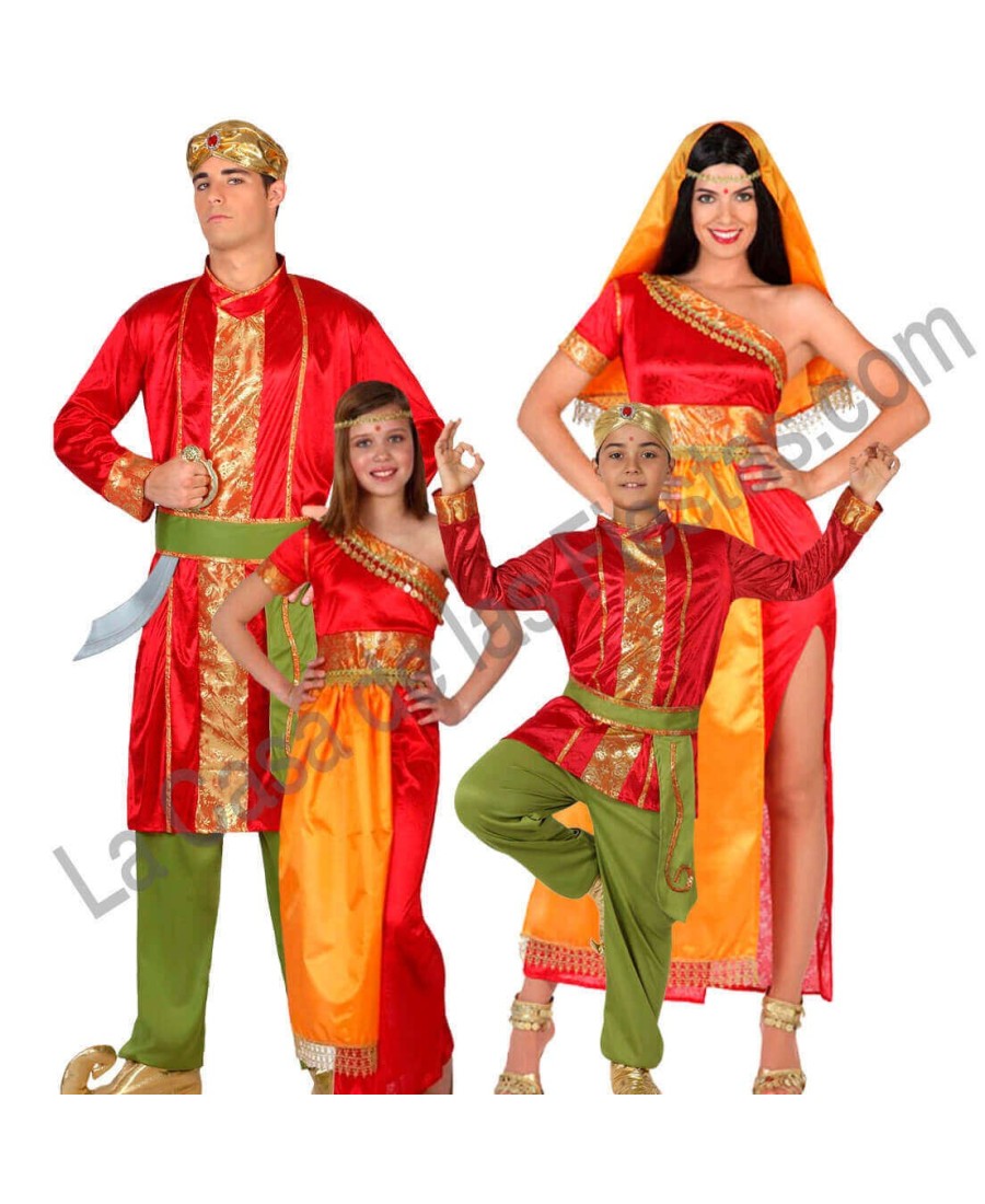 Disfraz de hindú Bollywood para niña azul por 21,50 €