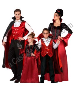 DISFRAZ GRUPO CONDE DRACULA