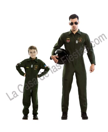 DISFRAZ GRUPO TOP GUN AVIADORES