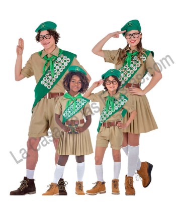 DISFRAZ GRUPO BOY SCOUT