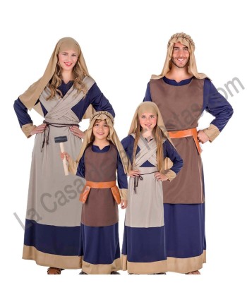 DISFRAZ GRUPO HEBREOS AZULES