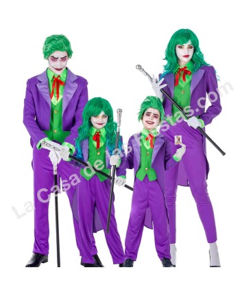 DISFRAZ GRUPO JOKER