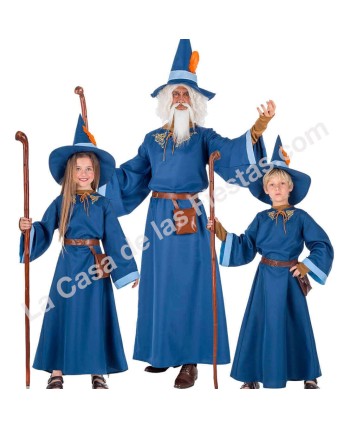 DISFRAZ GRUPO MAGO AZUL