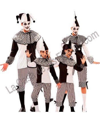 DISFRAZ GRUPO ARLEQUINES CUADROS