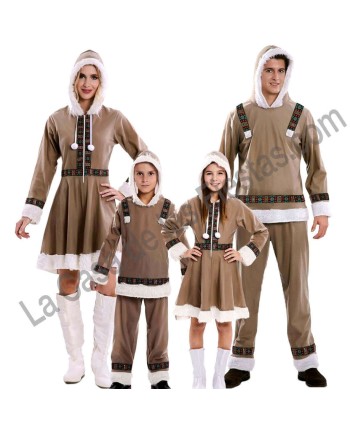 DISFRAZ GRUPO ESQUIMALES