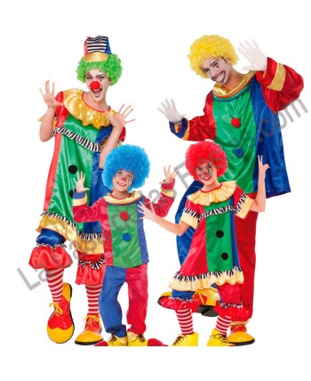 DISFRAZ GRUPO PAYASOS VOLANTE