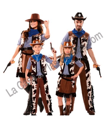 DISFRAZ GRUPO VAQUEROS