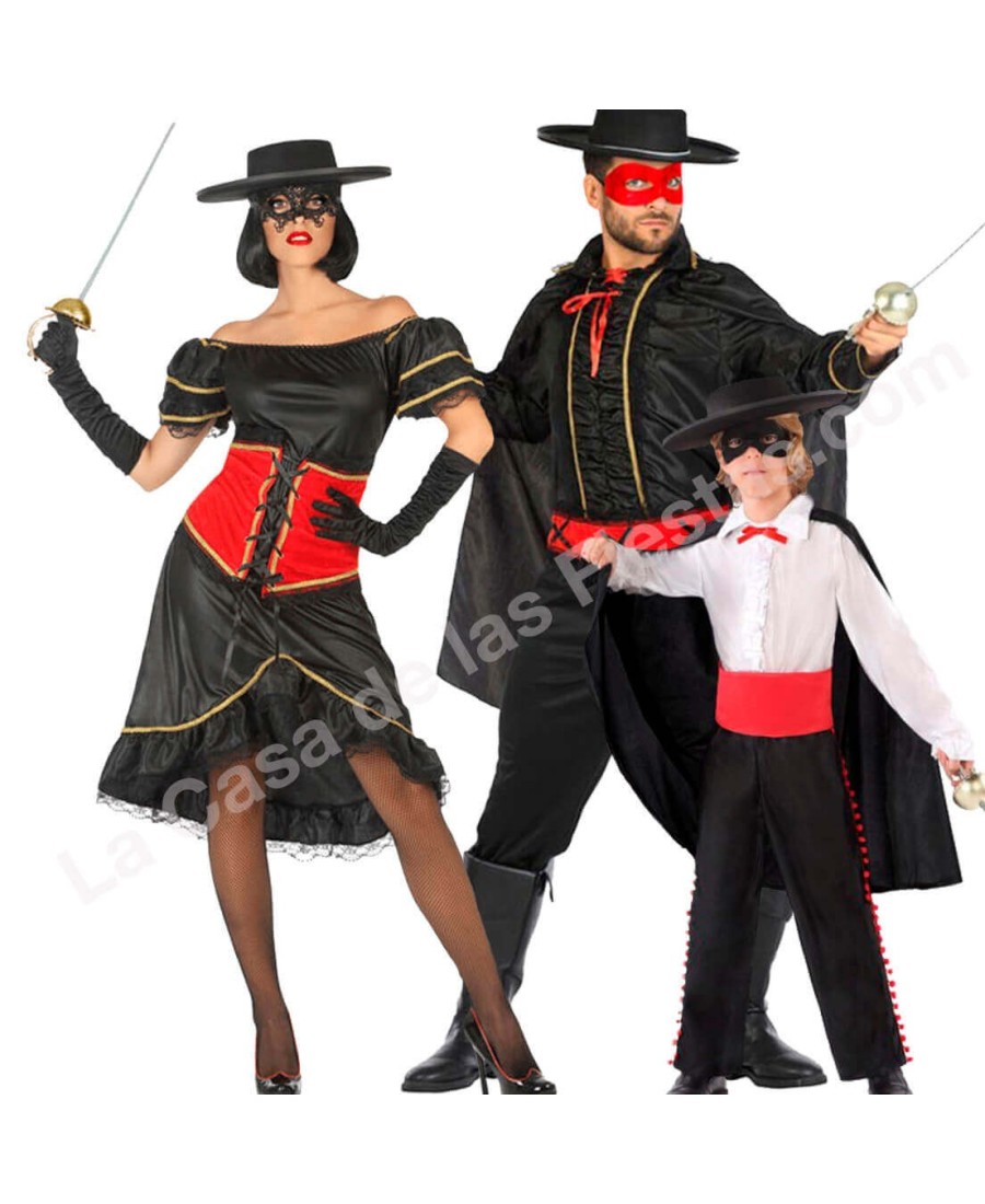 Disfraces En Grupo El Zorro Comprar Online En
