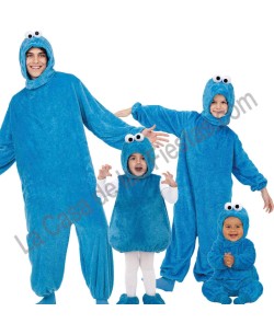 DISFRAZ GRUPO COOKIE MONSTER