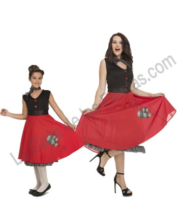 DISFRAZ GRUPO CHICA YE-YE