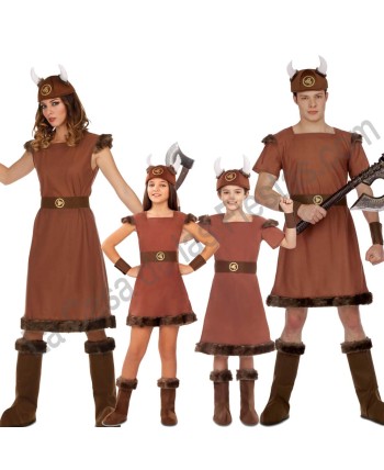 DISFRAZ GRUPO VIKINGOS ODIN