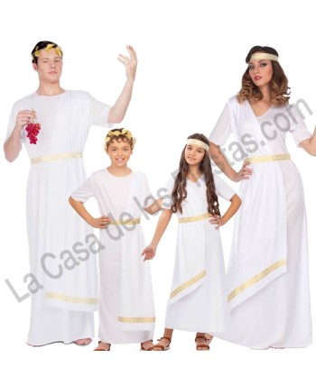 DISFRAZ GRUPO ROMANOS BLANCOS