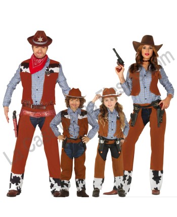 DISFRAZ GRUPO VAQUEROS ZAHONES