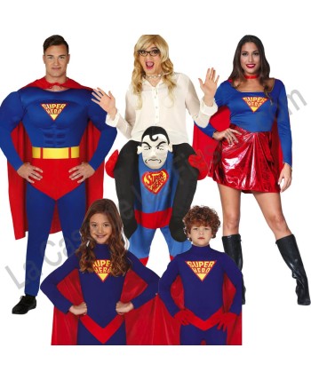DISFRAZ GRUPO SUPERHOMBRE