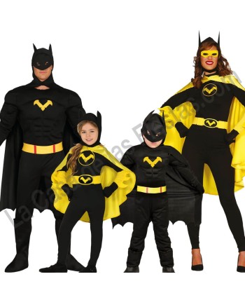 DISFRAZ GRUPO BLACK HERO