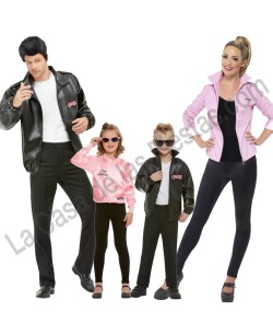 DISFRAZ GRUPO GREASE CHAQUETAS