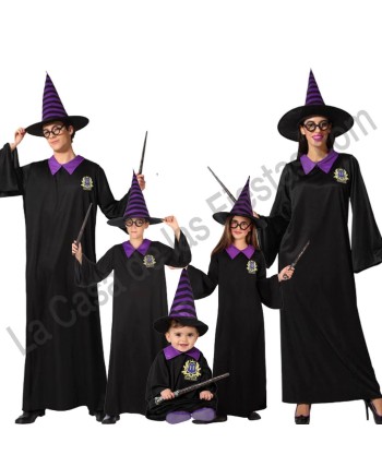DISFRAZ GRUPO MAGOS MORADOS DISFRAZ GRUPO MAGOS MORADOS