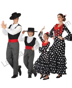 DISFRAZ GRUPO CORDOBES Y SEVILLANAS