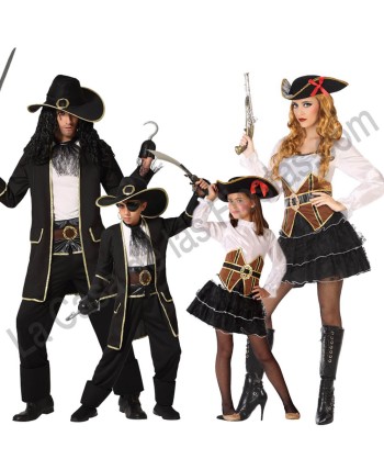 DISFRAZ GRUPO CORSARIOS CHALECO