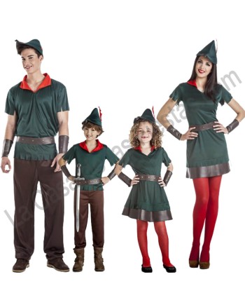 DISFRAZ GRUPO ROBIN HOOD