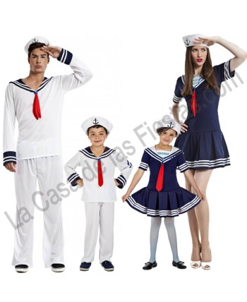 DISFRAZ GRUPO MARINEROS