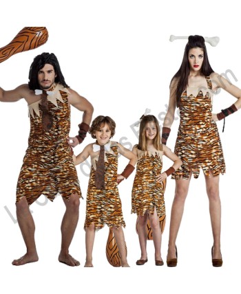 DISFRAZ GRUPO TROGLODITAS TIGRE