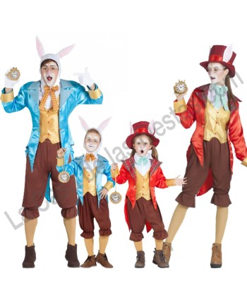 DISFRAZ GRUPO CONEJO ALICIA EN EL PAIS DE LAS MARAVILLAS