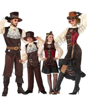 DISFRAZ GRUPO STEAMPUNK