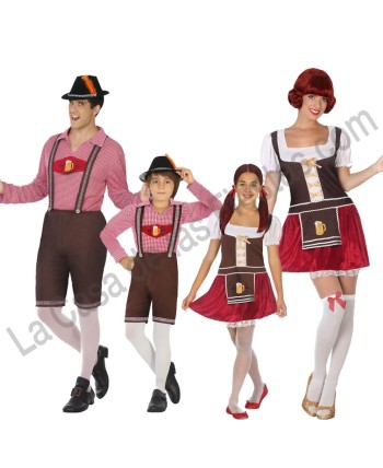 DISFRAZ GRUPO TIROLESES CERVERZA