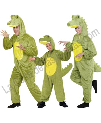 DISFRAZ GRUPO COCOCRILO VERDE