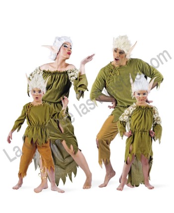 DISFRAZ GRUPO ELFO VERDE