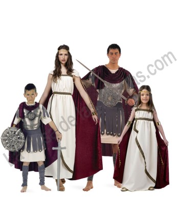 DISFRAZ GRUPO ROMANOS GLADIADORES DELUXE