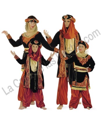 DISFRAZ GRUPO ARABE TUAREGS