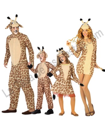 DISFRAZ GRUPO JIRAFAS