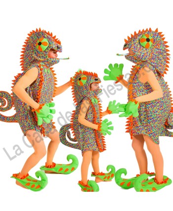 DISFRAZ GRUPO CAMALEONES