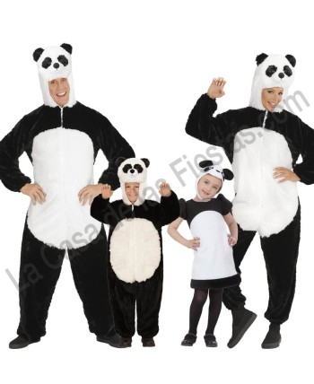 DISFRAZ GRUPO OSOS PANDA BUZO