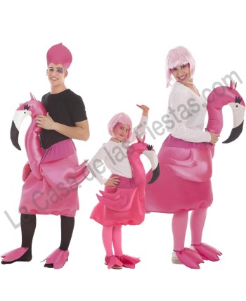 DISFRAZ GRUPO FLAMENCOS
