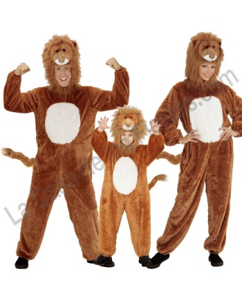 DISFRAZ GRUPO LEON PELUCHE