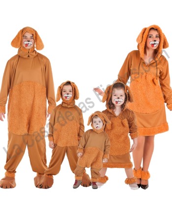 DISFRAZ GRUPO PERROS OREJAS LARGAS