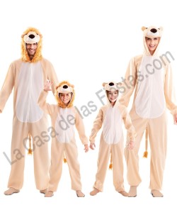 DISFRAZ GRUPO LEONES Y LEONAS