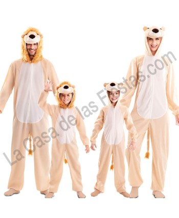 DISFRAZ GRUPO LEONES Y LEONAS