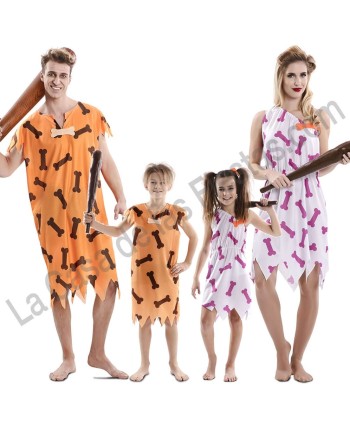 DISFRAZ GRUPO TROGLODITAS HUESO