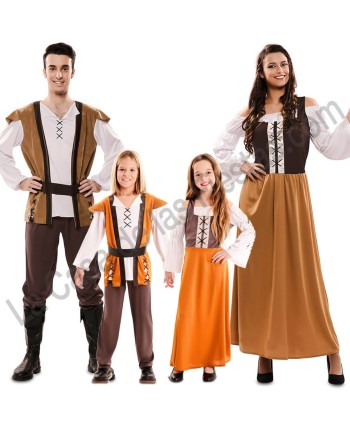 DISFRAZ GRUPO MESONEROS AMARILLOS