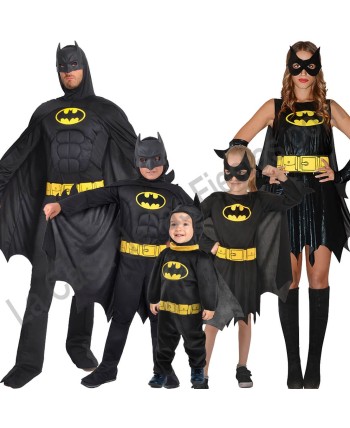 DISFRAZ GRUPO BATMAN MUSCULOSO