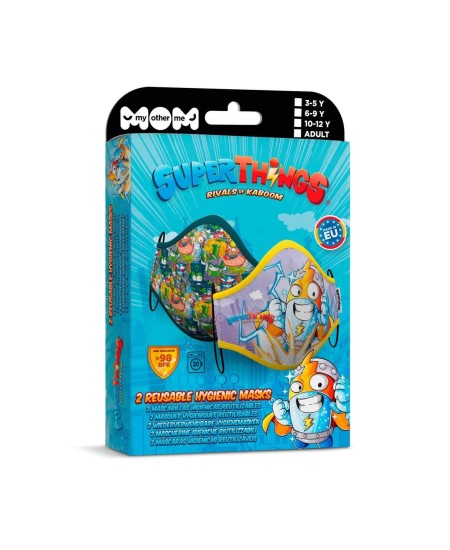 MASCARILLA DE SUPERZING KID KAZOOM INFANTIL