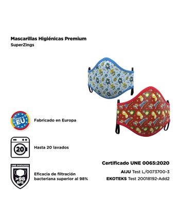 MASCARILLA DE SUPERZING INFANTIL