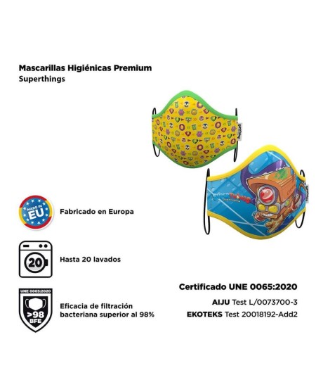 MASCARILLA DE SUPERZING CAMION INFANTIL