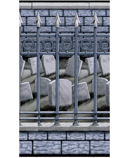 DECO PARED CEMENTERIO TUMBAS