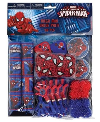 BOLSA 48 BARATIJAS SPIDERMAN